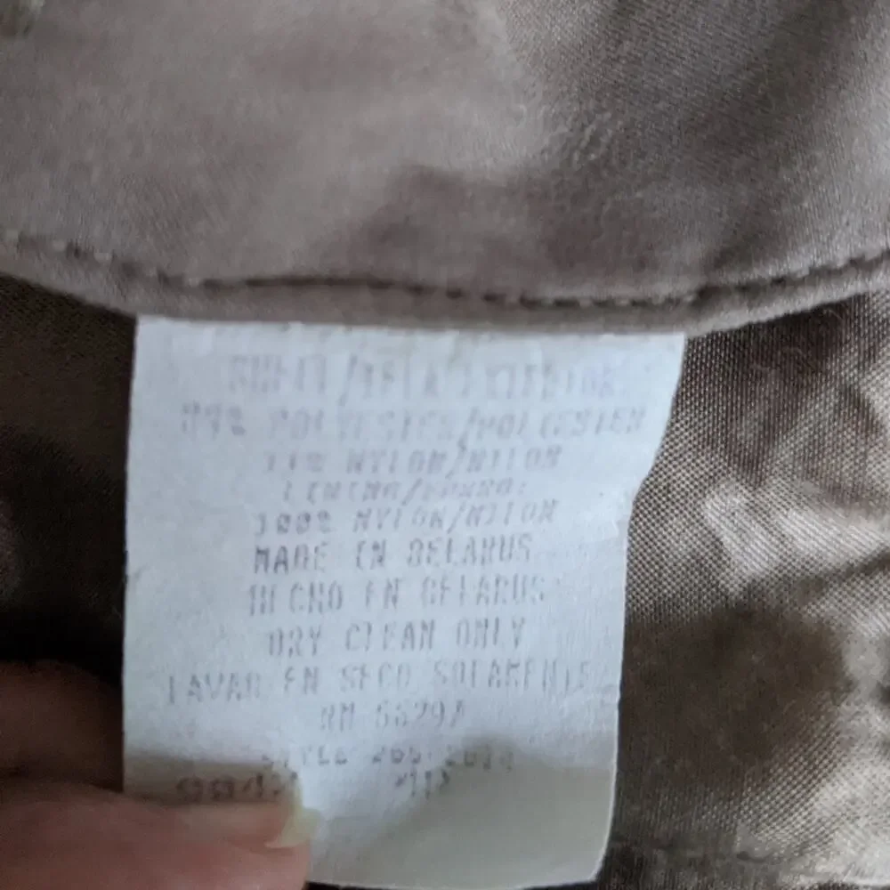 New York Harbor by Andrea Vintage Trench Coat 4P